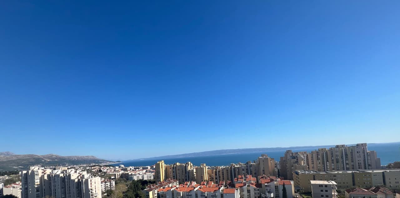 Novogradnja dvosobni stan Visoka s pogledom na more