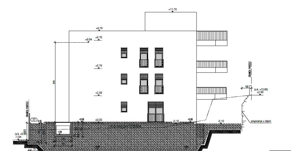 STROŽANAC novogradnja trosobni+garaža 1.kat