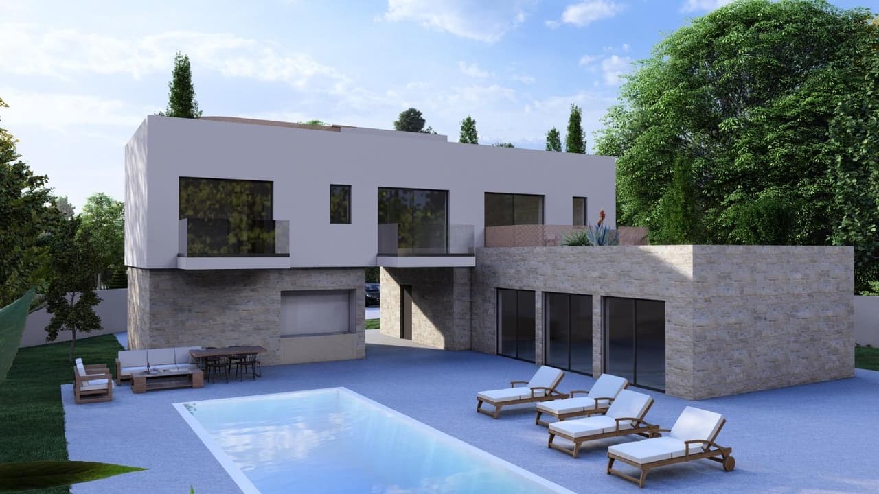 DVORNICA, ROGOZNICA- TOP luksuzna vila s bazenom!