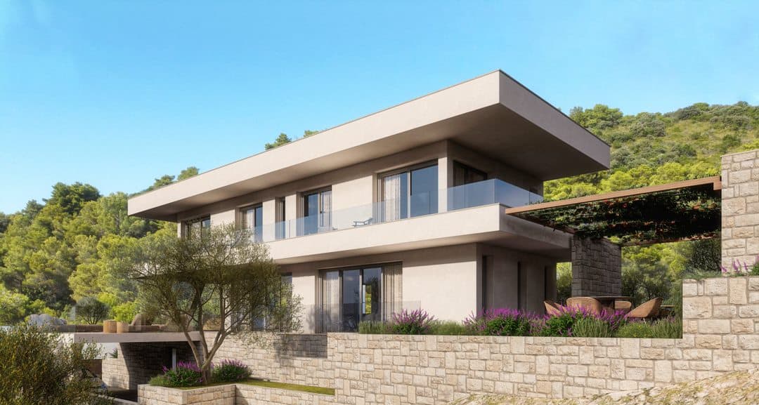 Građevinsko zemljište s pravomoćnom dozvolom 200 metara od mora