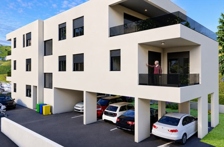 KAŠTEL SUĆURAC-PENTHOUSE U NOVOGRADNJI-četiri spavaće sobe, pogled, uskoro useljivo