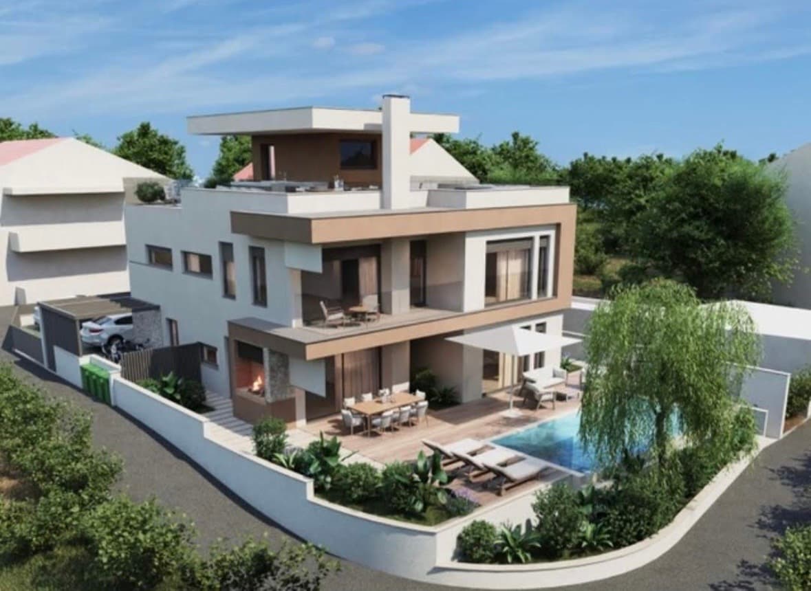 PRILIKA! Kaštela luksuzna vila, pogled