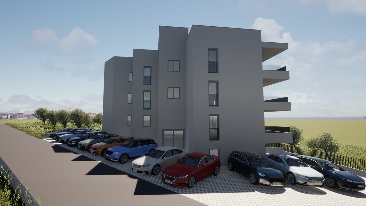 Okrug Gornji - novogradnja s vrtom