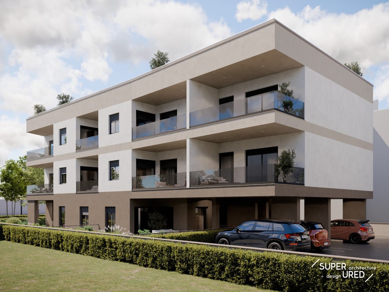 Ekskluzivno Strožanac centar blizina mora novogradnja dvosobni sa parkingom