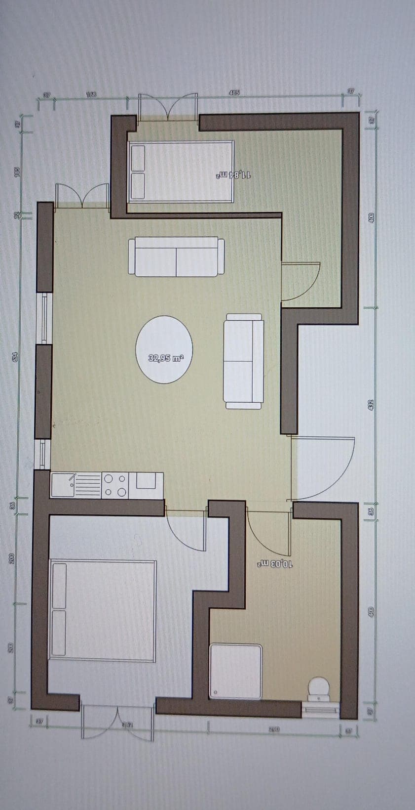 Supetar, Brač-DVOSOBAN STAN U NOVOGRADNJI! 59m2+parking mjesto