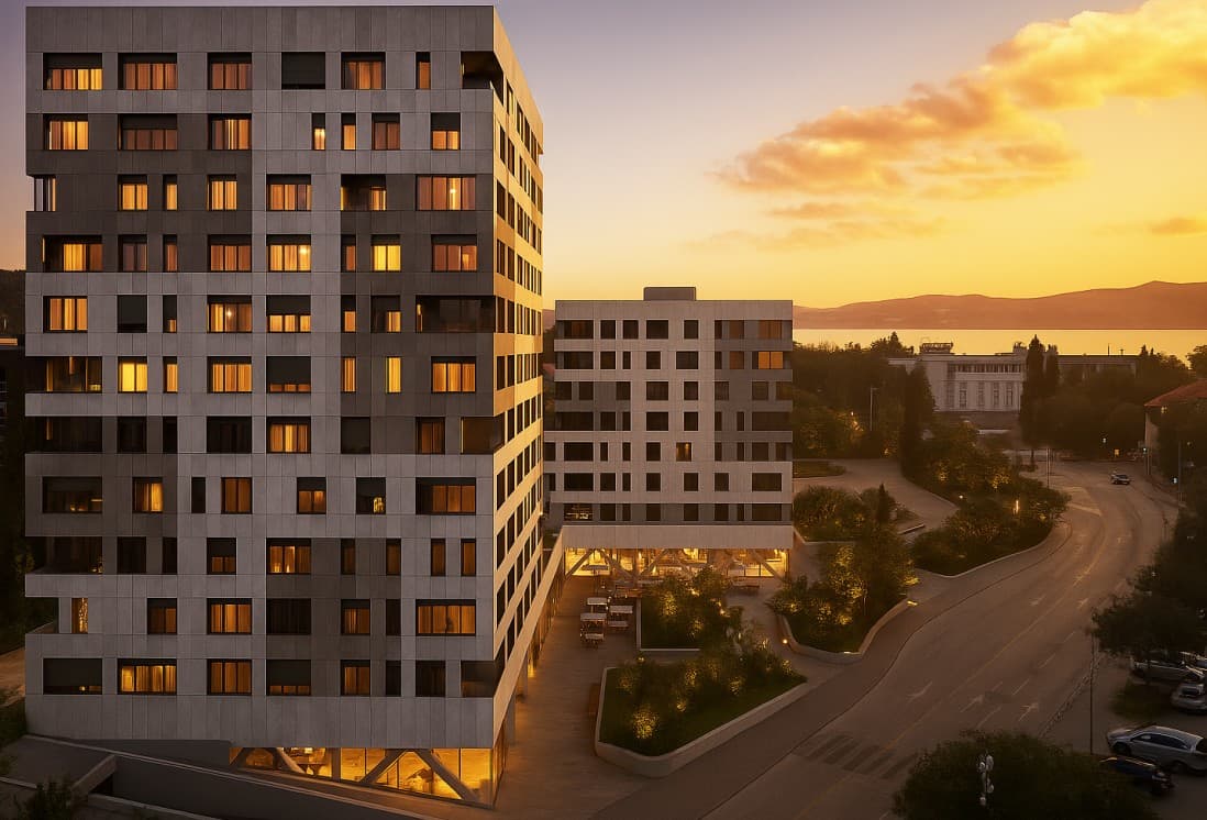 Luksuzna novogradnja LORA - projekt L68°- DVOSOBAN STAN (E101)