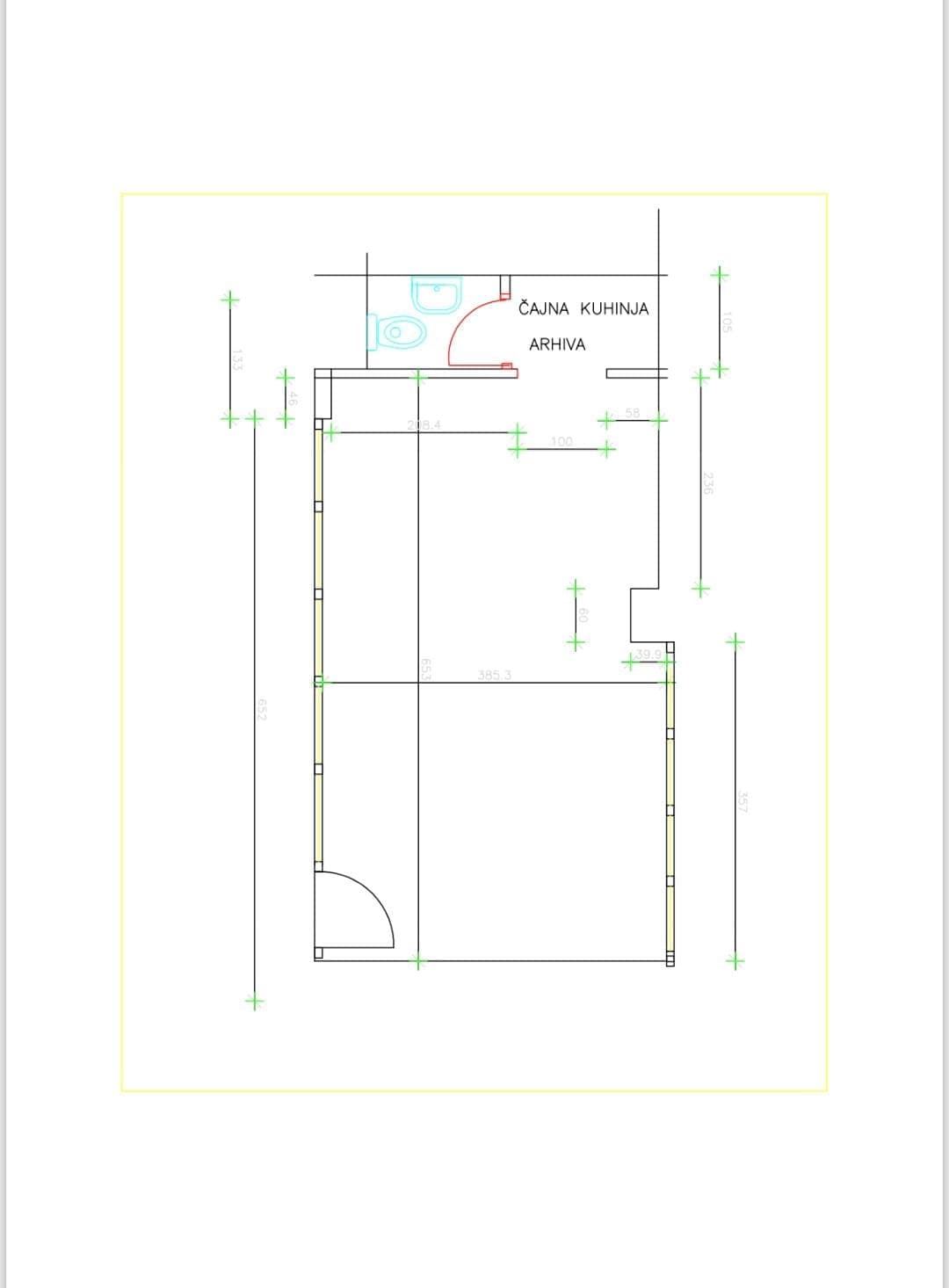 POSLOVNI PROSTOR - 30m2 - LORA